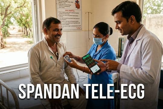 Spandan One Tele-ECG in Haryana: Rural Cardiac Care Case Study
