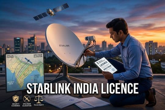Starlink in India: Satellite Internet Licence and Security