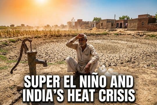 Super El Niño: India Faces 15,800 Extra Heat Deaths by February, Warns Report