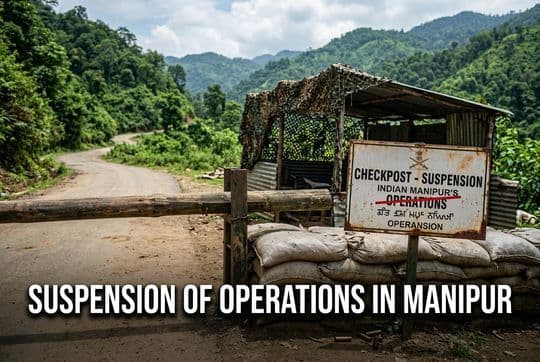 SoO Pact in Manipur: Why the Kuki-Zo Truce Was Not Extended