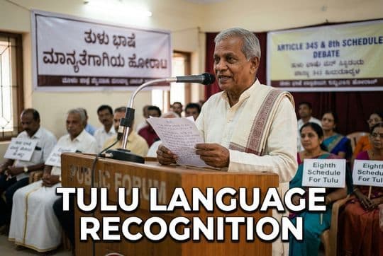 Tulu Language Recognition: Article 345 and Eighth Schedule