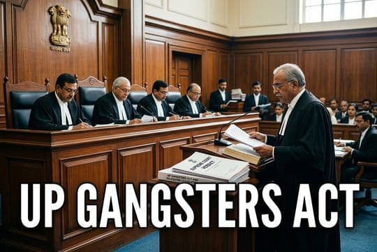 UP Gangsters Act Struck Down: Why the Supreme Court Called It 'Still-Born'