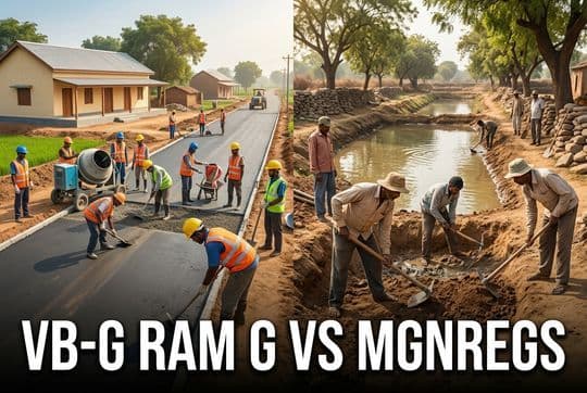 VB-G RAM G vs MGNREGS: What the 9% August Gap Shows