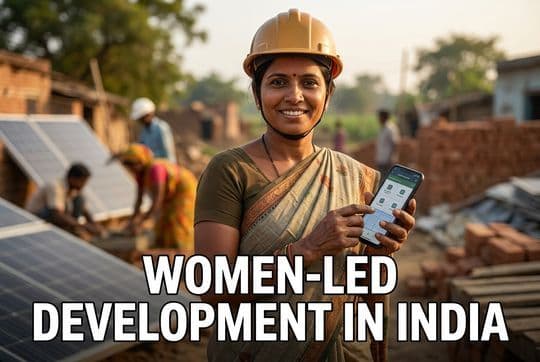 Women-Led Development in India: Meaning, Constitutional Basis and the Asset Gap