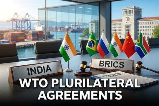 WTO Plurilateral Agreements: India's IFD Stance Explained